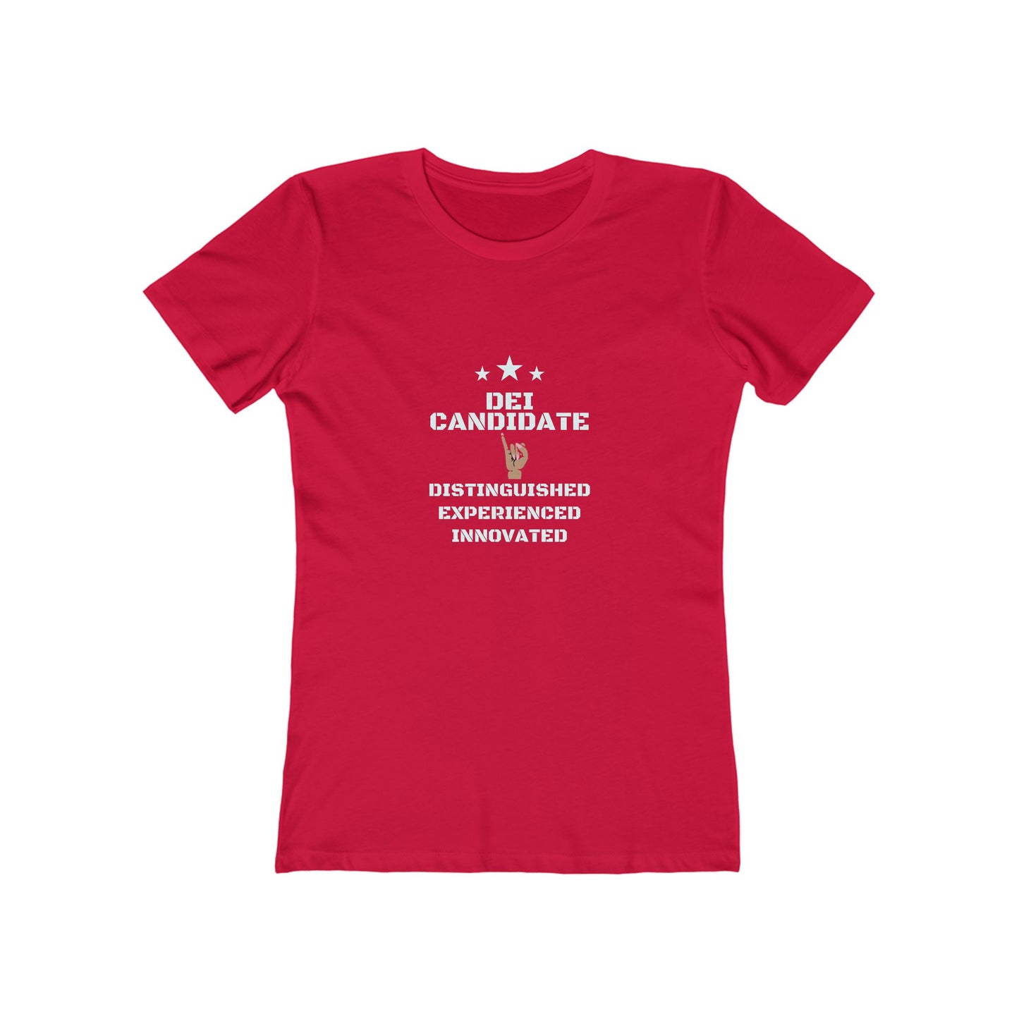 Empowering DEI Candidate Tee for Women - Stylish, fashionable, T-Shirt
