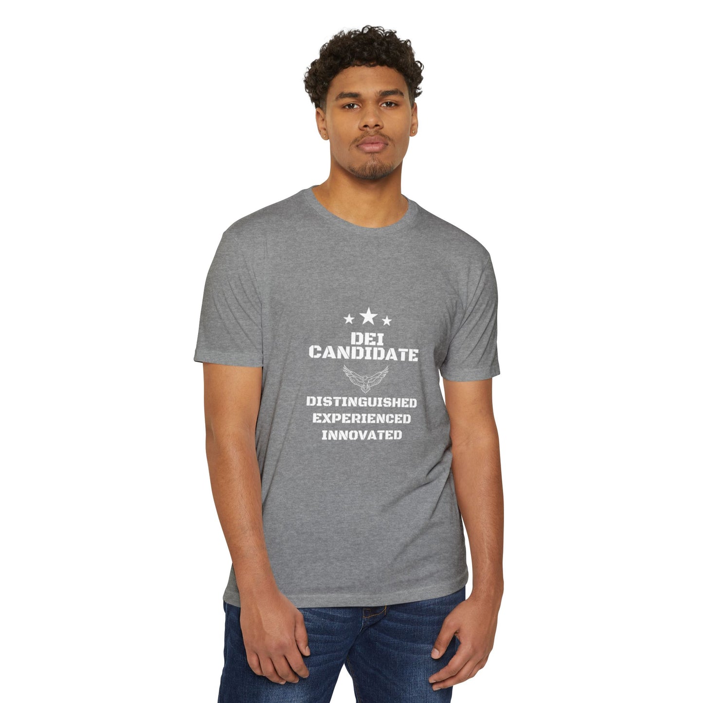 DEI Candidate Unisex T-Shirt, Diversity Inclusion Shirt, Motivational Tee, Gift for Professionals, Job Candidate Apparel