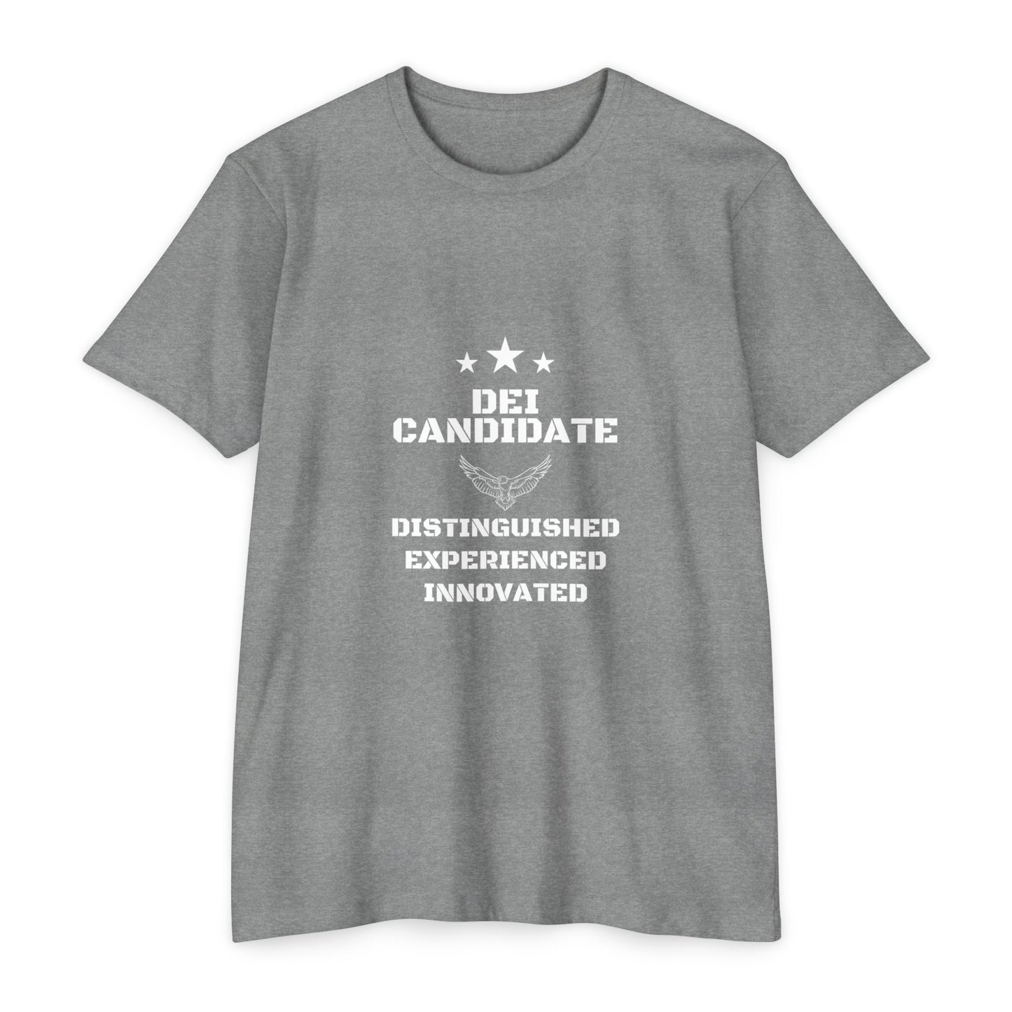 DEI Candidate Unisex T-Shirt, Diversity Inclusion Shirt, Motivational Tee, Gift for Professionals, Job Candidate Apparel