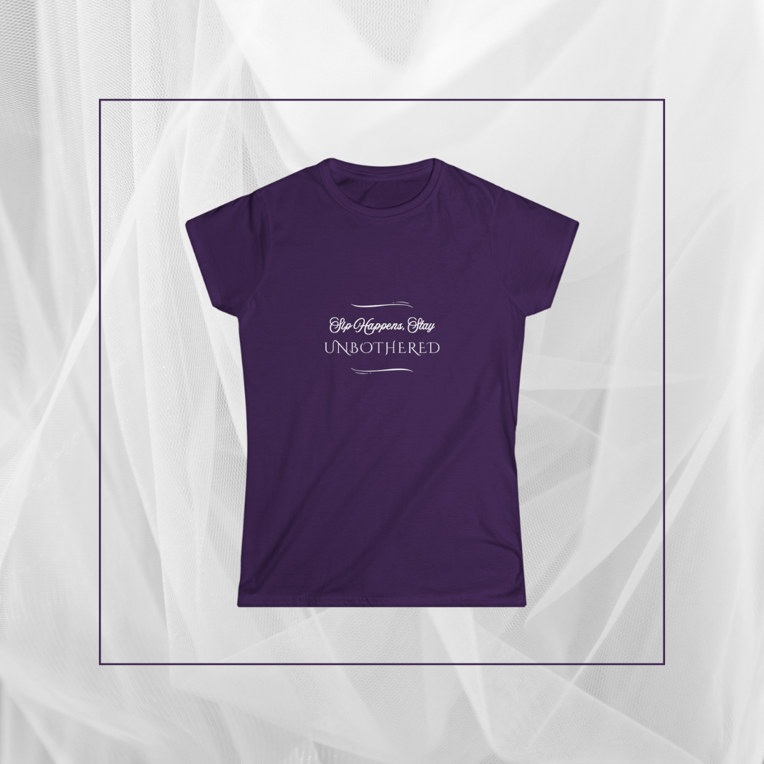 Sip Happens Stay Unbothered T-Shirt | Spirits, Tea, and Coffee Lovers– Casual Graphic Shirt, feminine fit